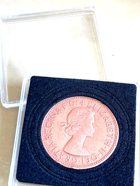 Unusual 60th Birthday Gift-1966 British UK Birth PENNY – Present.