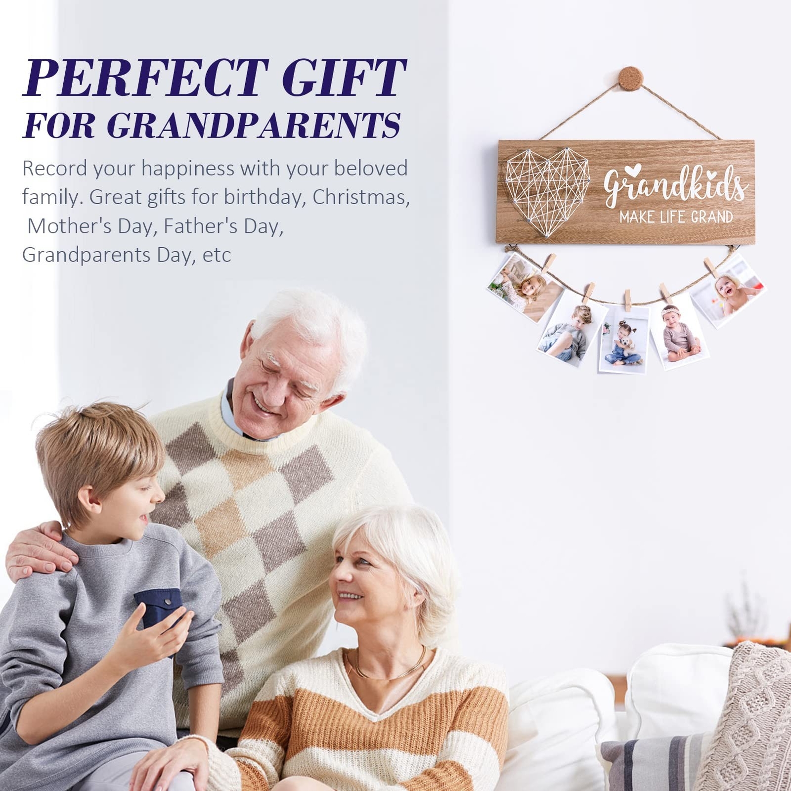 Grandma Gifts Mothers Day Gifts for Grandma Picture Frame, Birthday Gifts for…