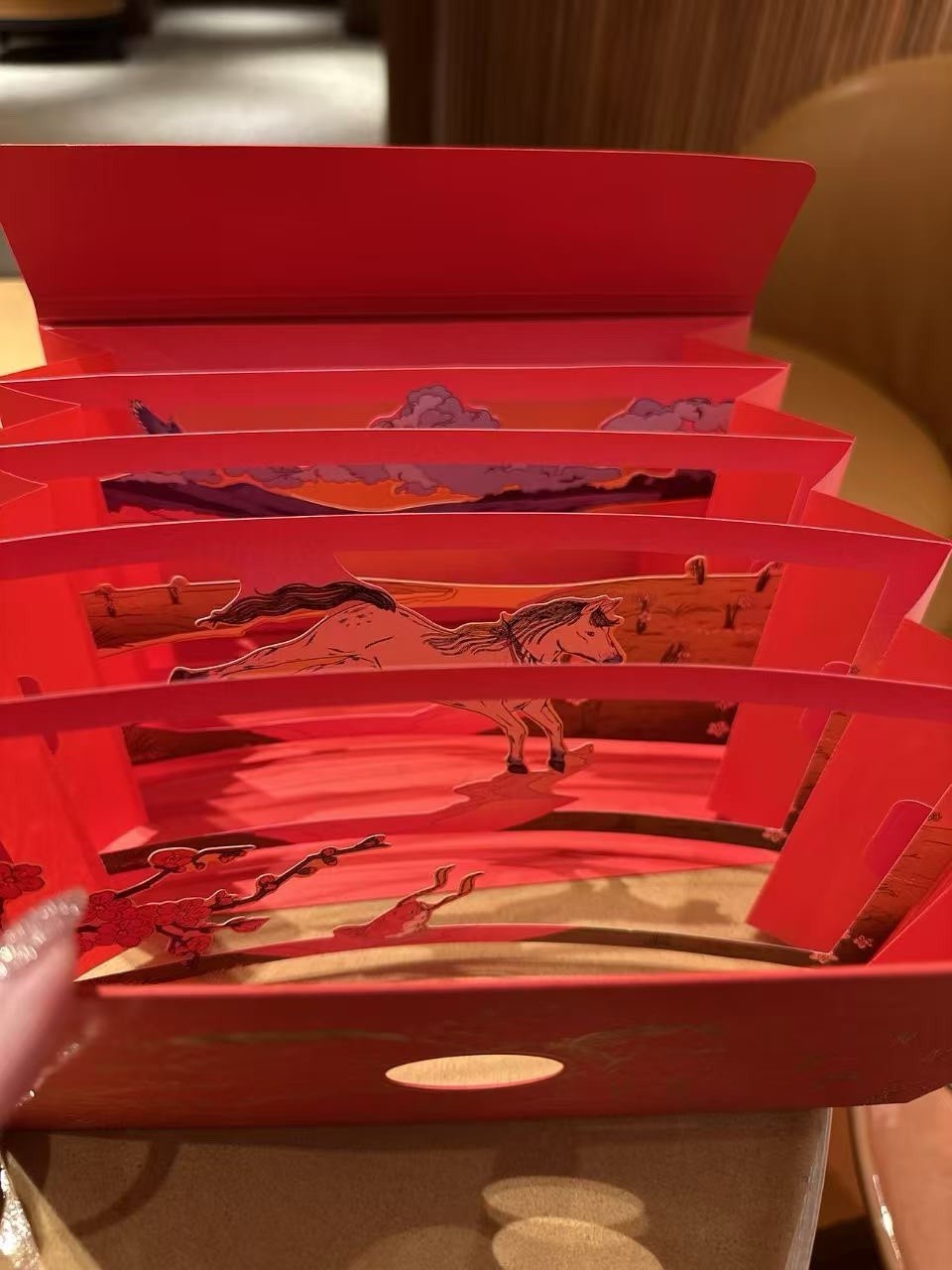 Authentic Hermes Limited Horse Chinese New Year 2026 Red Envelopes Pack of 10