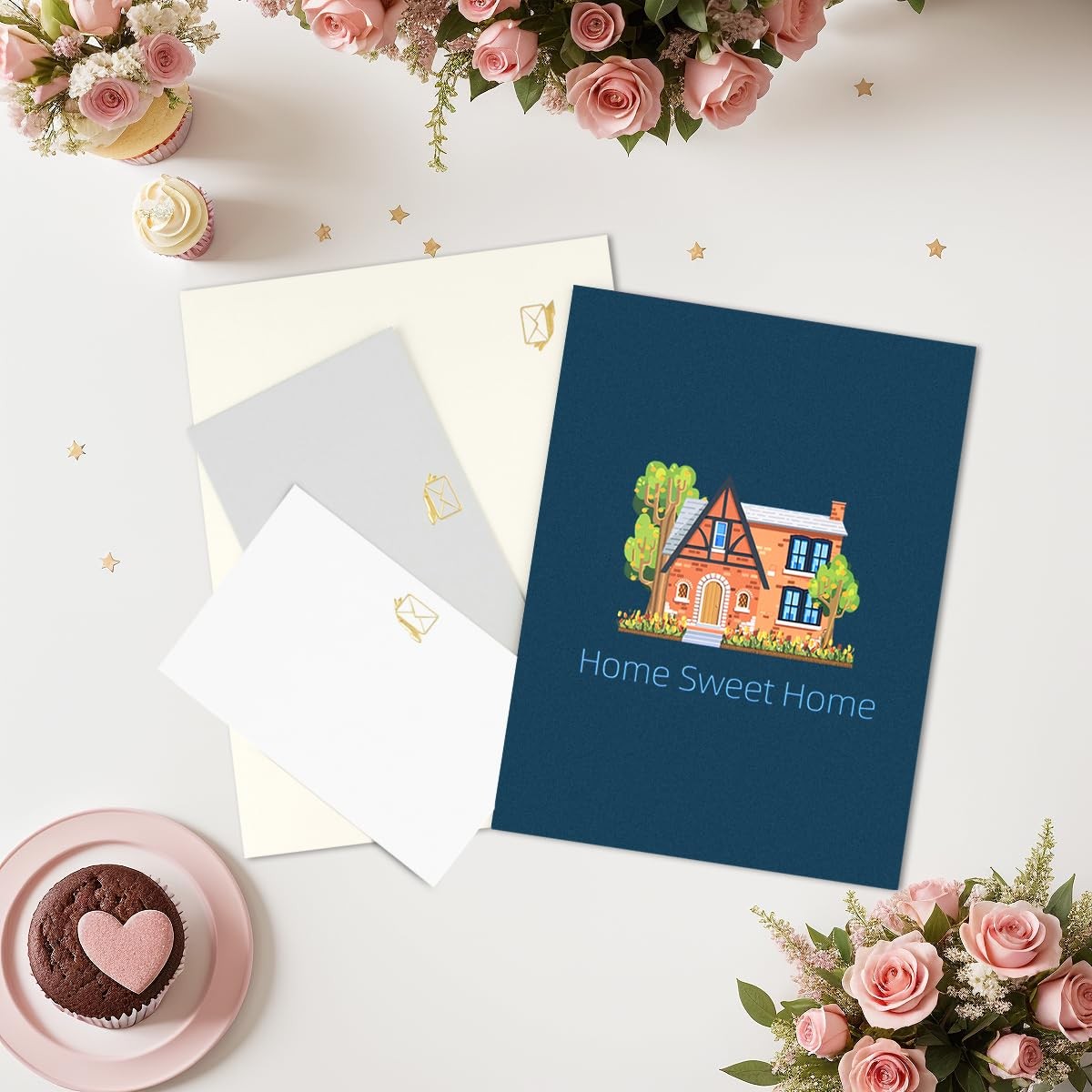CNLITIHEKA New House Pop Up Card, 3D 8 x 6 inches, Housewarming Card