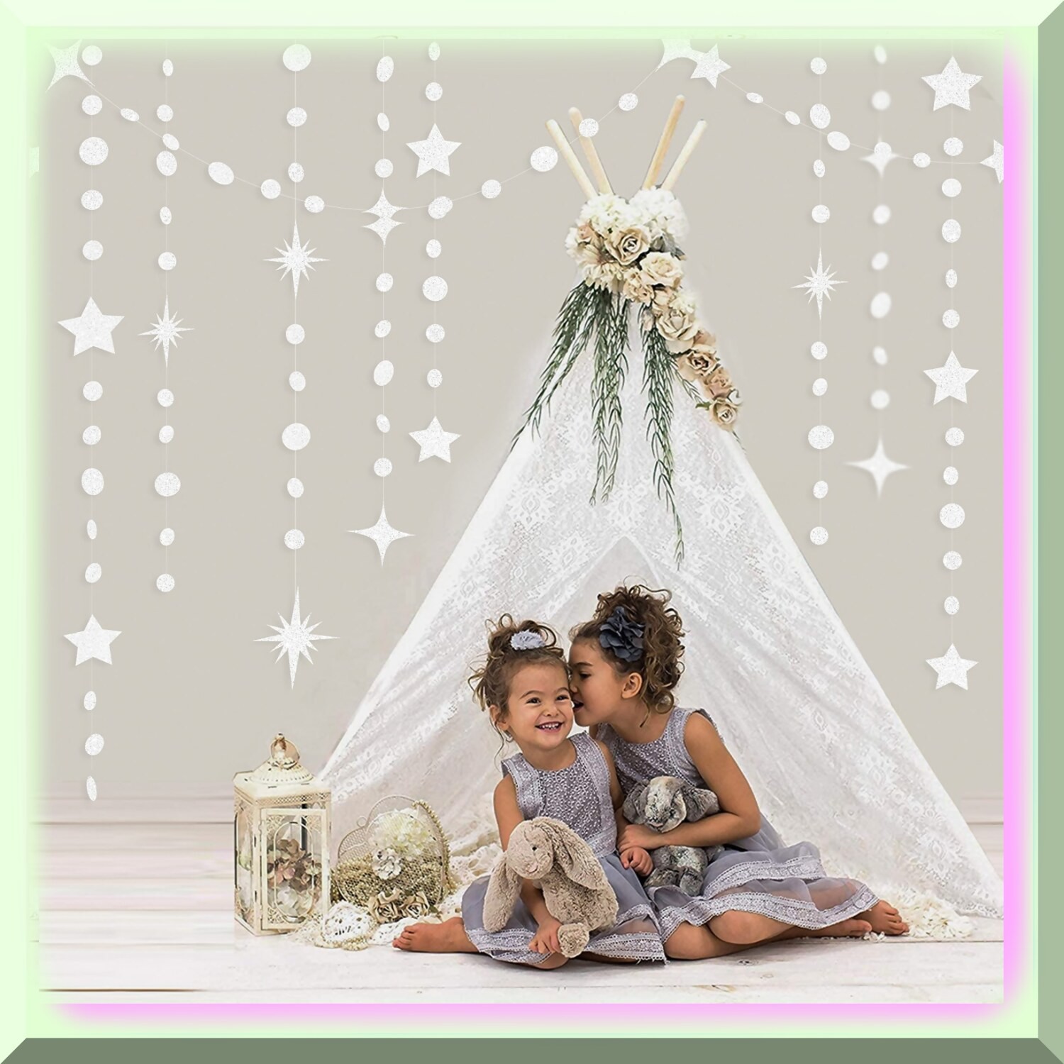 Starry Paper Garland and Bunting Kit