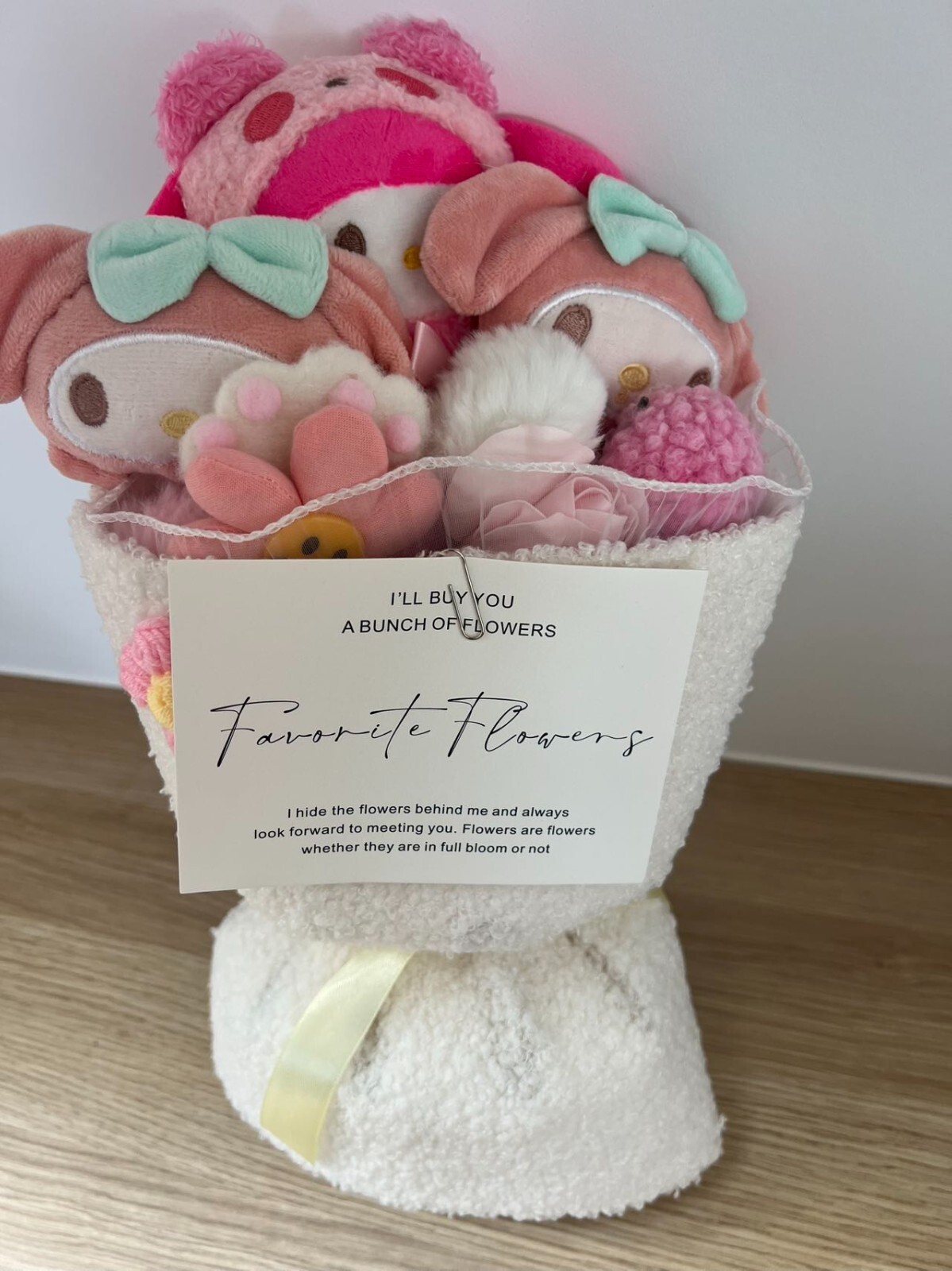 Festive Gift Plush Toy Bouquet, Christmas Present for Girlfriend or Family