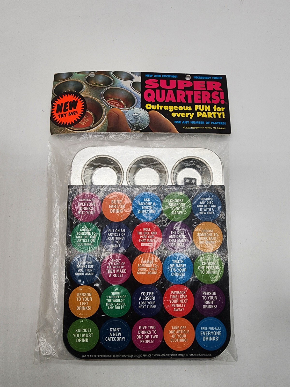 Bachelorette Party Flavors Super Quarters Drinking Game