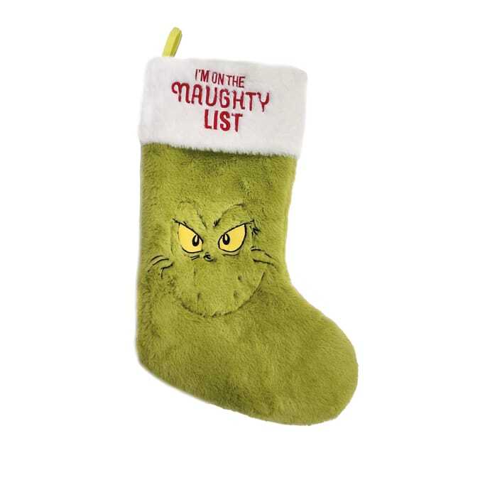 The Grinch Christmas Decorations / Stocking Filler Hat Presents Gifts Dr.Seuss