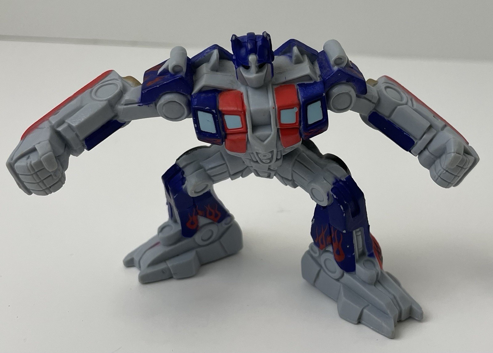 2009 Transformers Birthday Optimus Prime Bakery Craft Cake Topper 3 Inch Figure