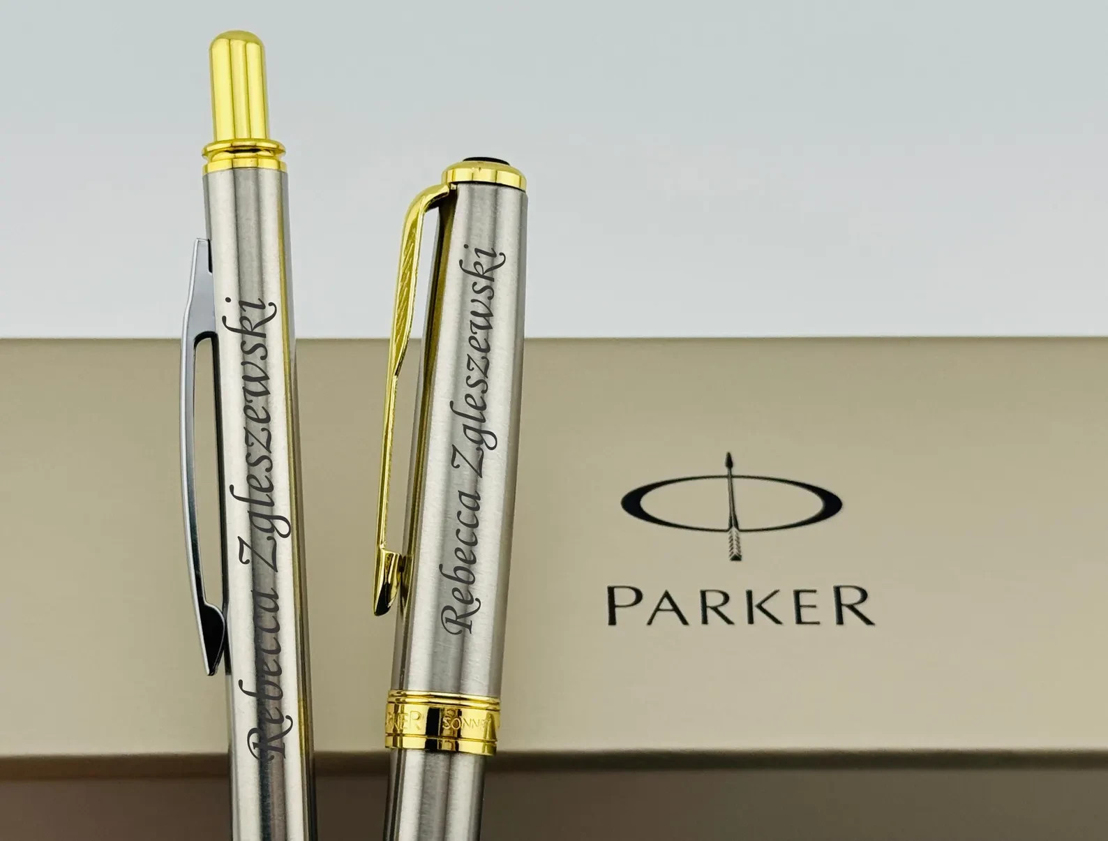 Engraved Parker Pen & Mechanical Pencil Set – Ideal Gift for Coworkers