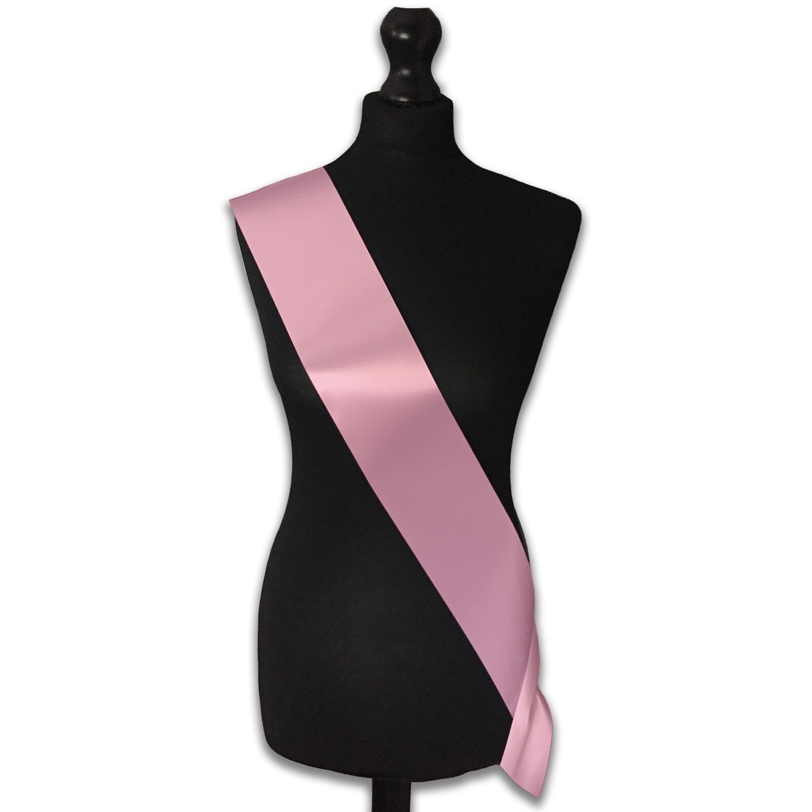 PERSONALISED SATIN BABY SHOWER PARTY SASH PINK BLUE GIFT MUM TO BE DECORATION