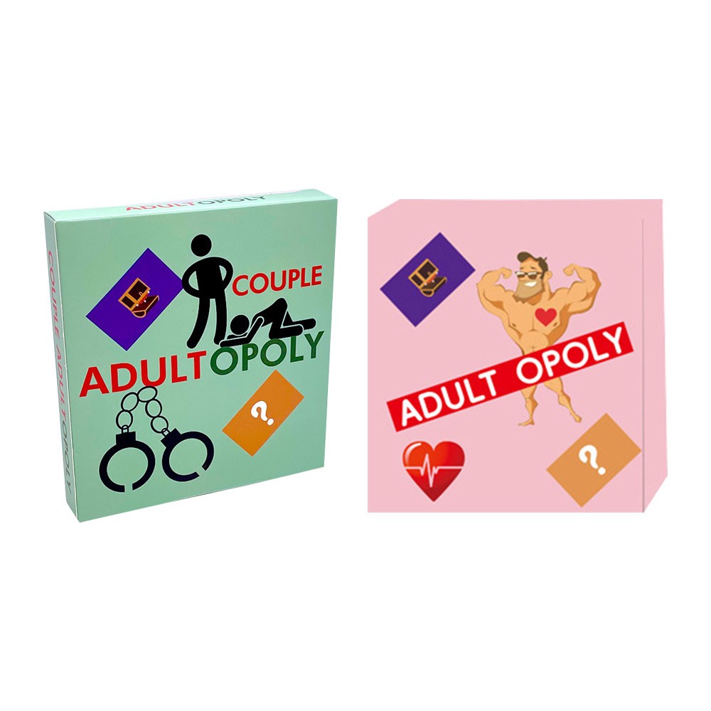 Couple Adult Opoly Board Game Deck Cards Date Night Ideas Conversation Intimacy