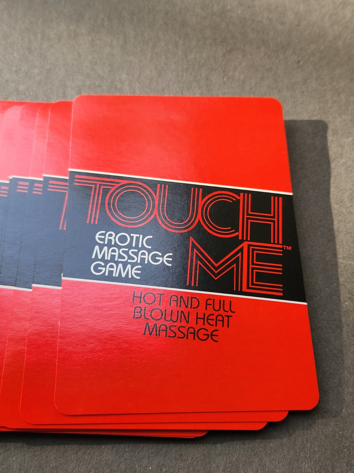 Touch Me Erotic Massage Couples Card Game
