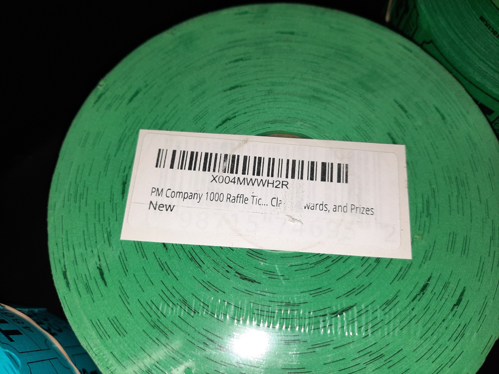 Raffle Tickets Double Stub 3 Rolls of Split the Pot 50/50 Carnival Events