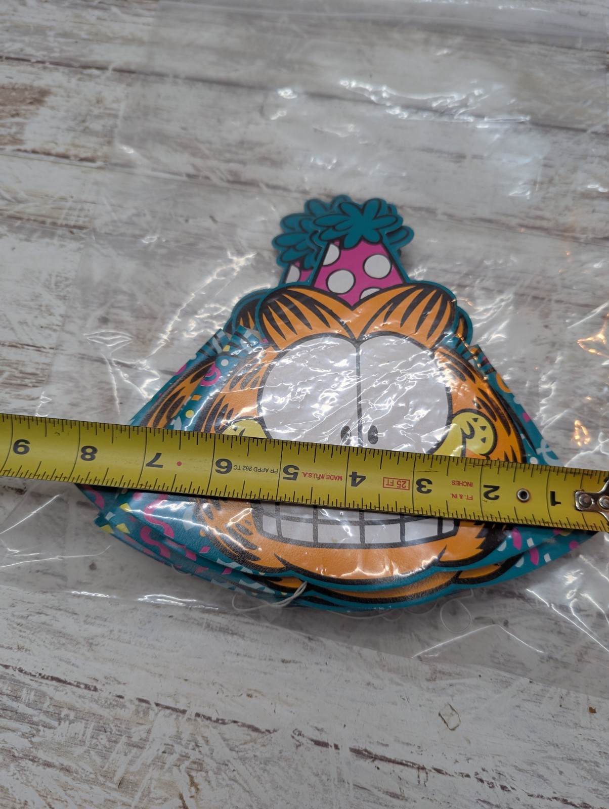 Vintage Garfield Birthday / Party Hats Lot Of 8- 70’s