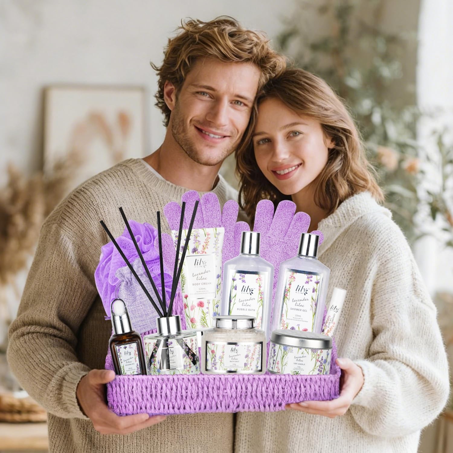 Christmas Gift Basket Set for Women – Ultimate 14-Piece Bath & Body… Fast Ship