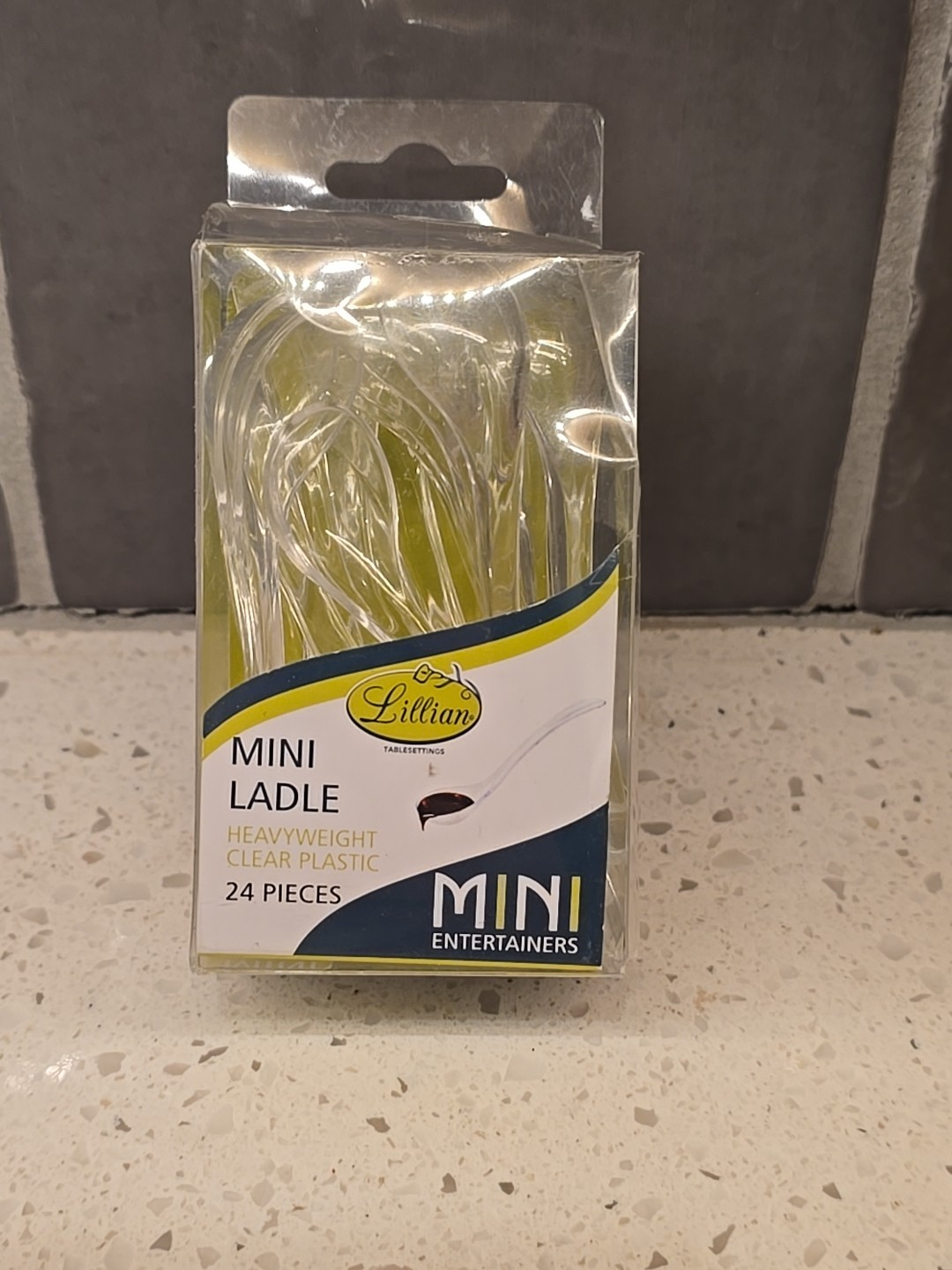 Lillian Mini Ladle Set Heavy Plastic 24 Pieces