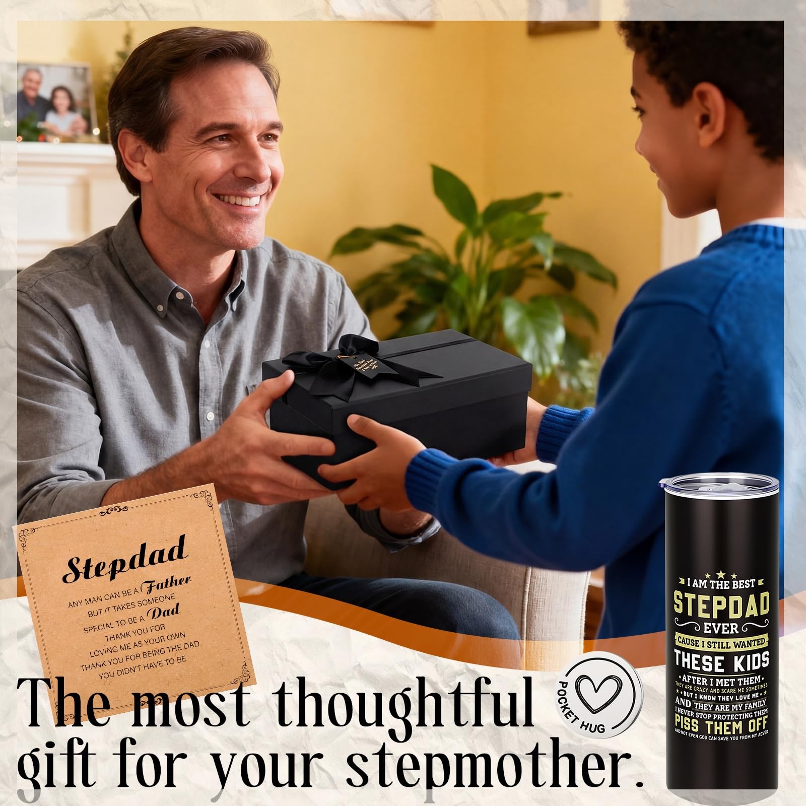 Gifts for Dad, Fathers Day from Wife Daughter Son, Birthday Dad Unique Gifts Him