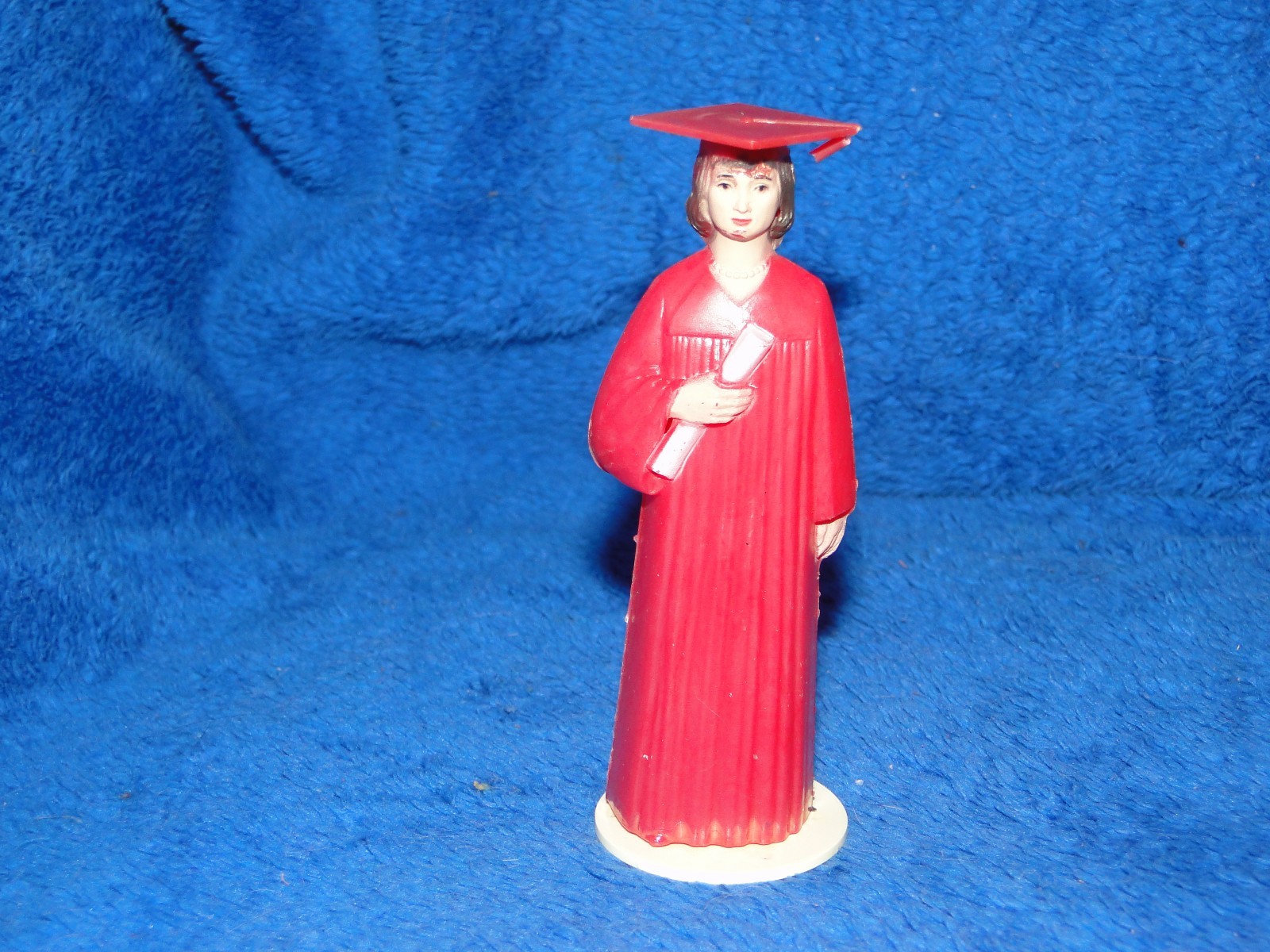 New Female Girl Graduation 4 1/2″ Figure in plastic colors to pick from