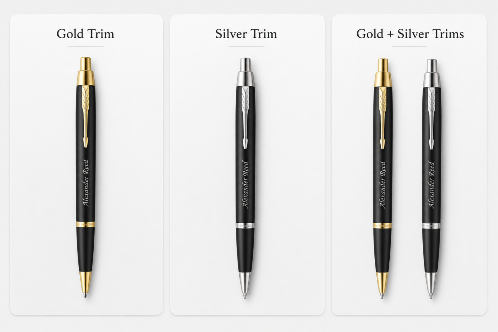 Personalized Wood Ballpoint Pen with Box Executive Custom Graduation Gift