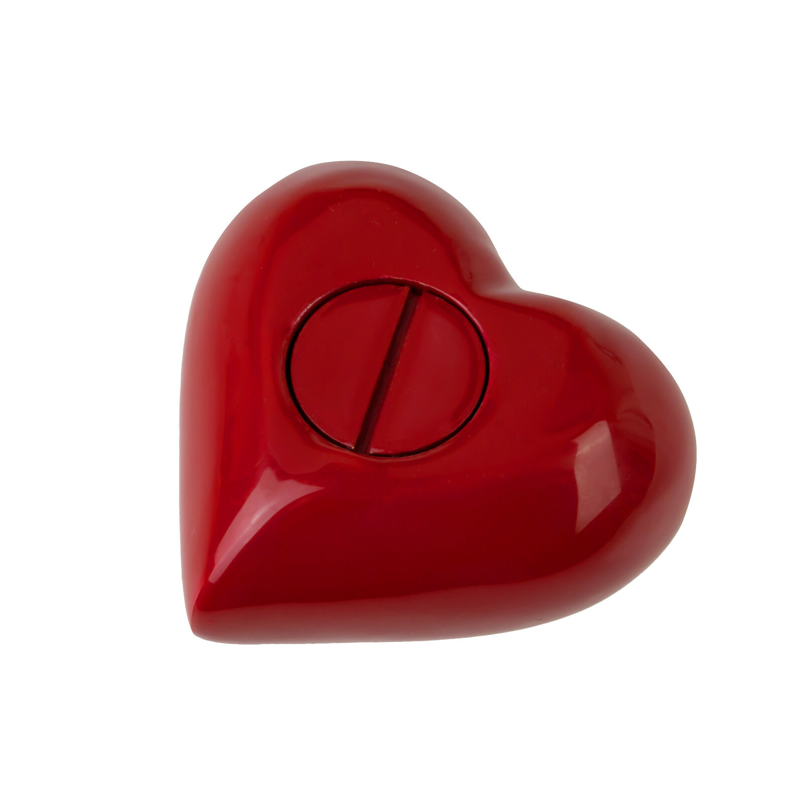 Beautiful Heart Brass Keepsake Cremation Urn For Adult Ashes Funeral Urn Unique