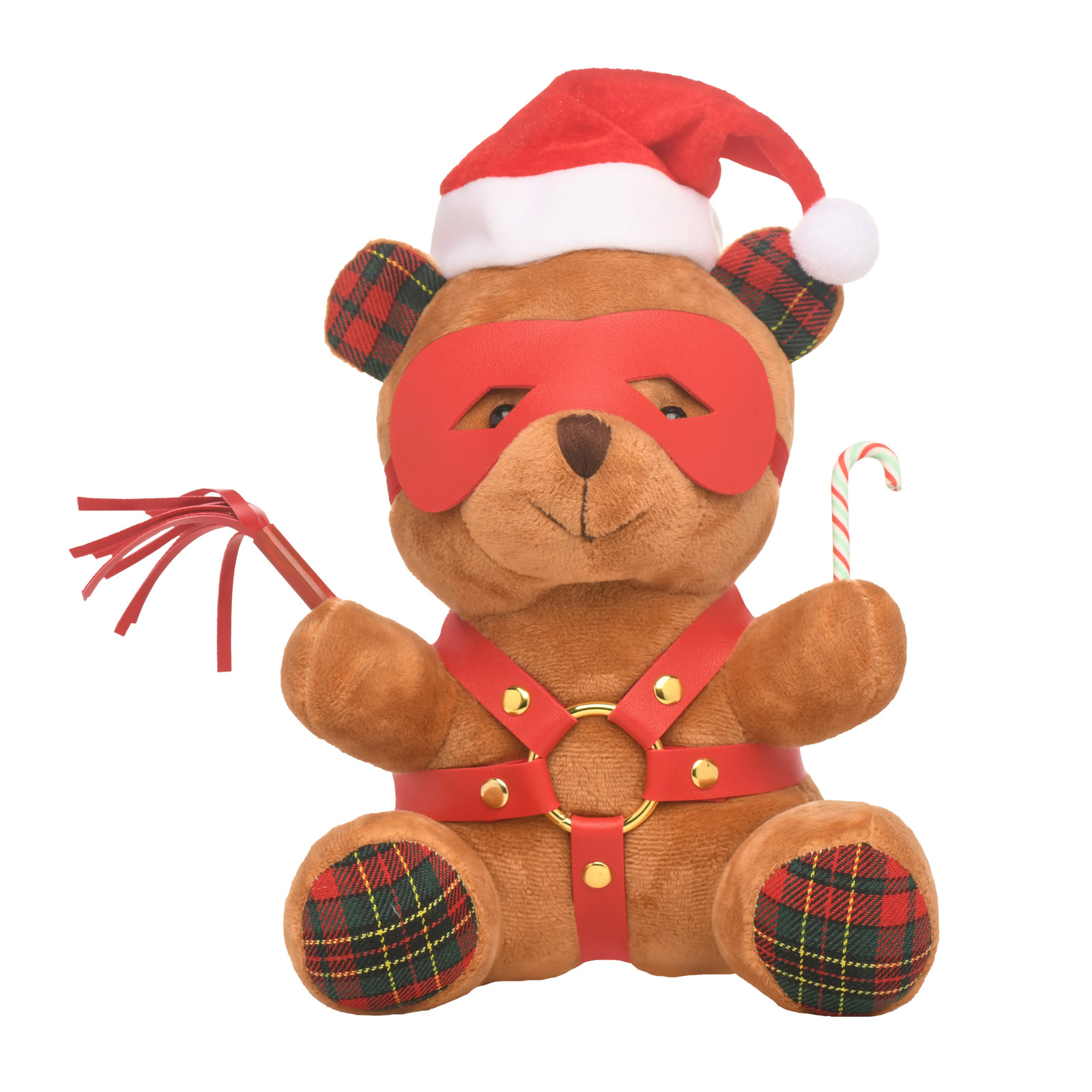 Soft Plush Bondage Bear Novelty Item Bachelorette Holiday Kink Fun Gag Gift