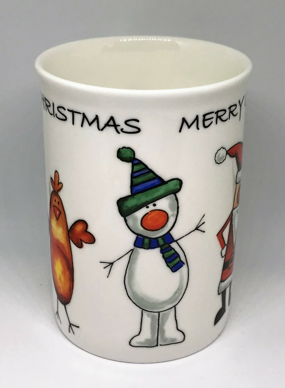 BN Boxed Christmas Fine Bone China Coffee Mug, Christmas Mug, China Mug