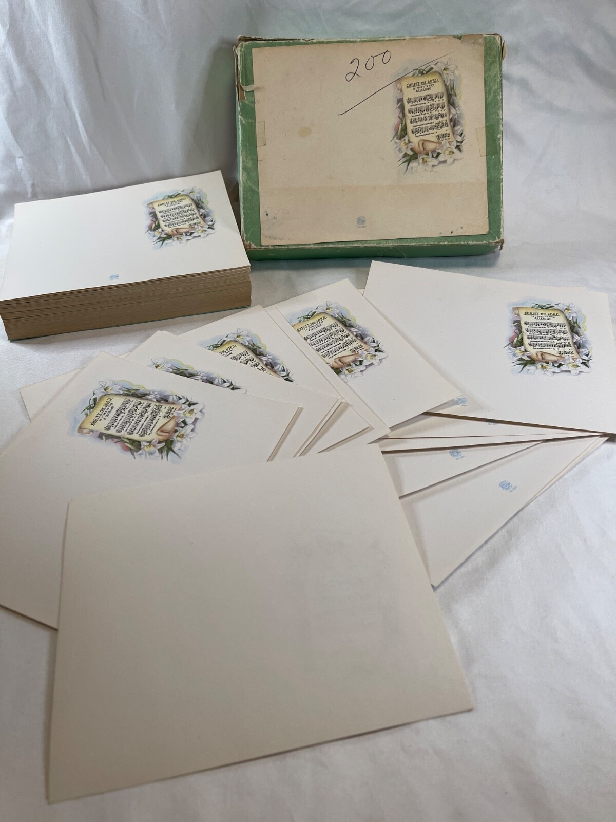 Vintage Printers Blanks / Shells / Masters Preprinted Easter Image Lot of 150+