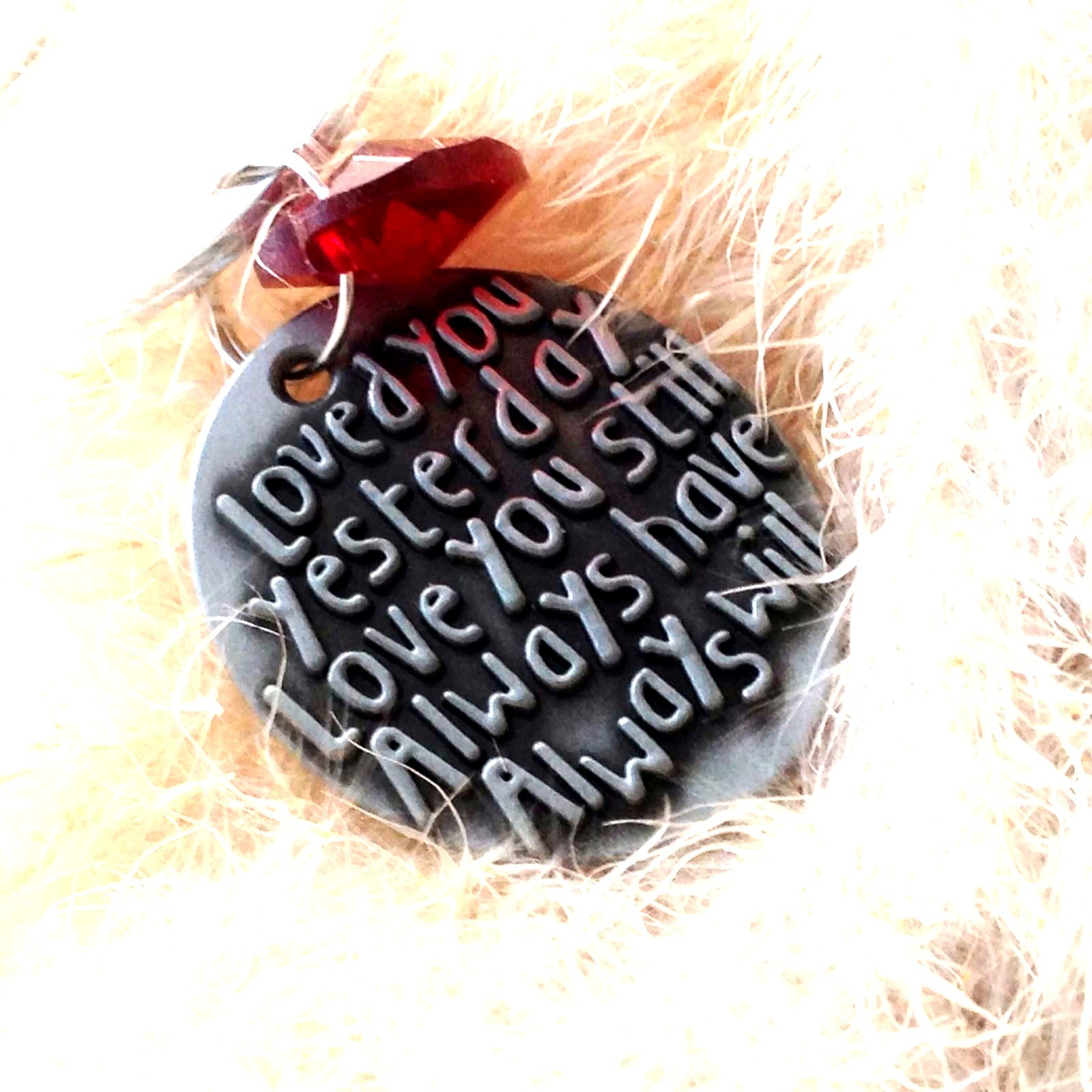Gifts for him mens her valentines day mens Womens Love Romantic engrave Heart K1