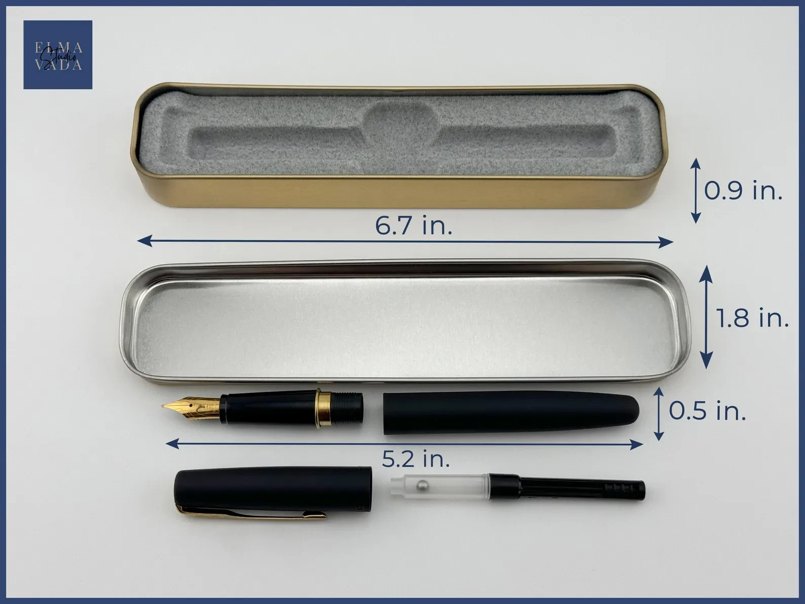 Engraved Parker Fountain Pen Gift – Personalized Gift for Doctor, Boss
