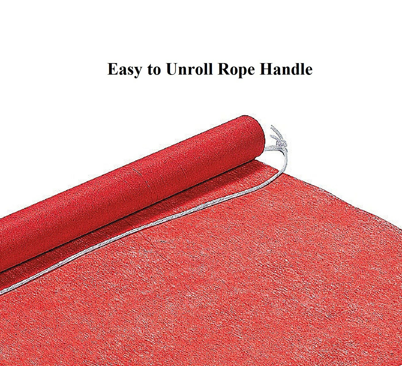 Special Event Red Carpet Party Easy to Un-Roll Wedding Aisle Runner 15-ft x 2-ft