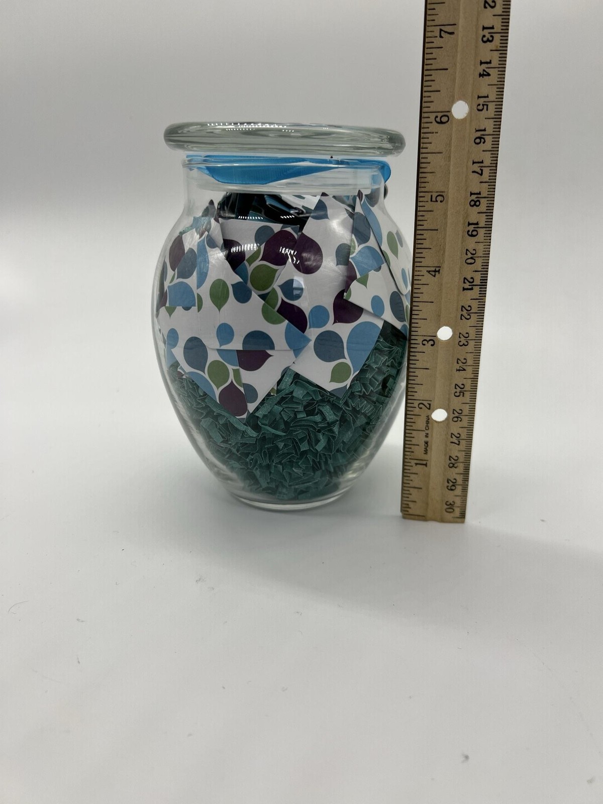 KindNotes Inspirational Messages Jar Multicolor Geometric Envelopes Keepsake