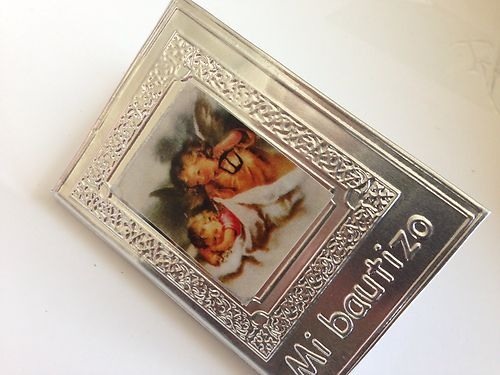 12 Pc Blue Baptism Favors/ Recuerdos De Bautizo En Repujado/ Prayer Book