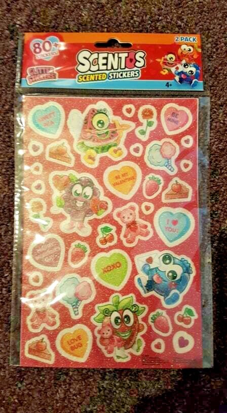 Valentine Party stickers, pull back cars, photo booth props, plaster craft kits