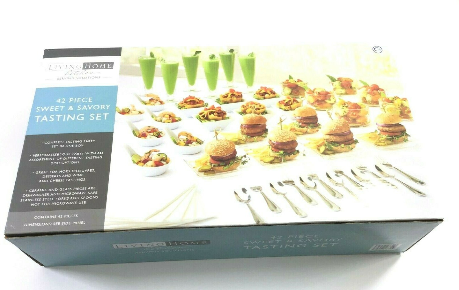 Living Home Sweet & Savory Tasting Party Hostess Set Birthday 42 Piece Free Ship