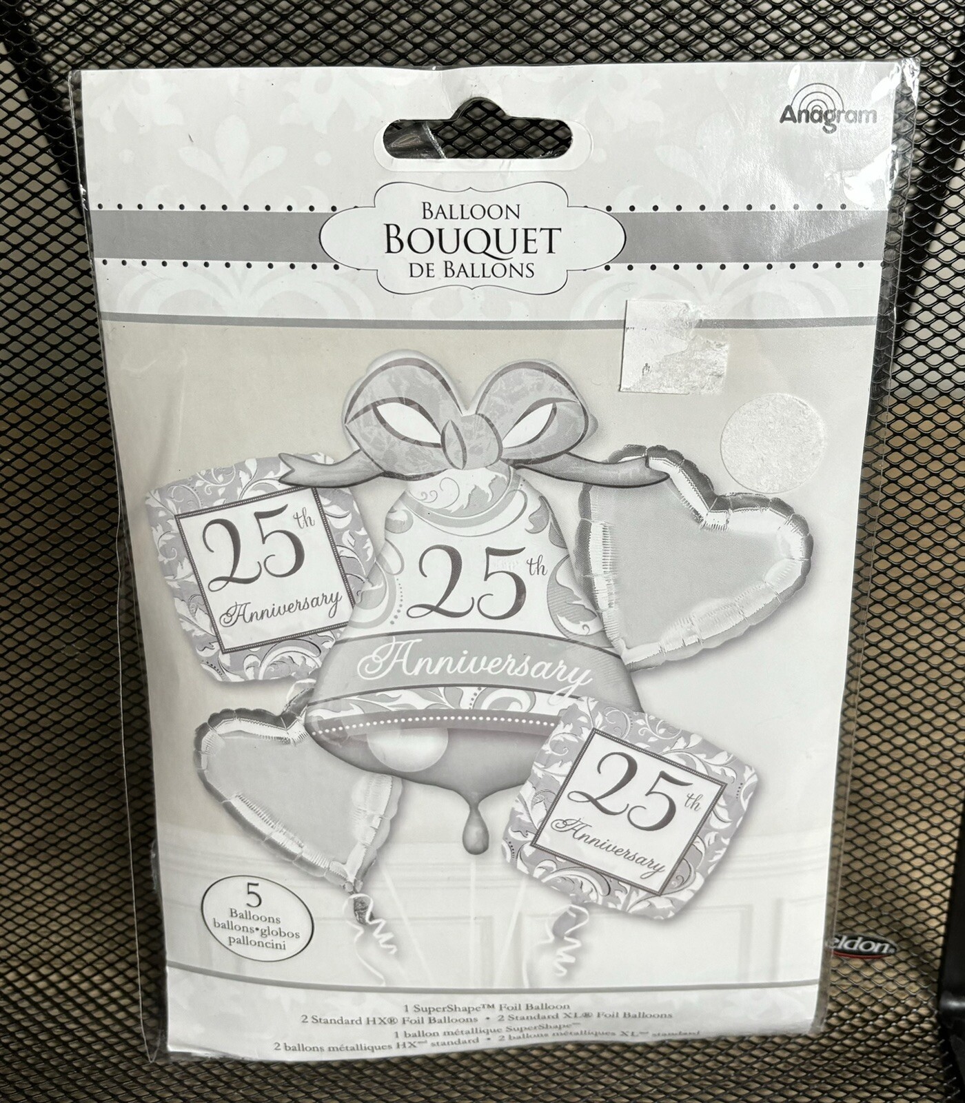 25 Anniversary 5 Bouquet BALLOON G