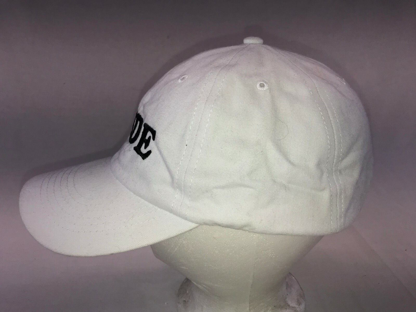 Bride Baseball Cap Strapback Hat Bachelorette Party Wedding Squad Wear White