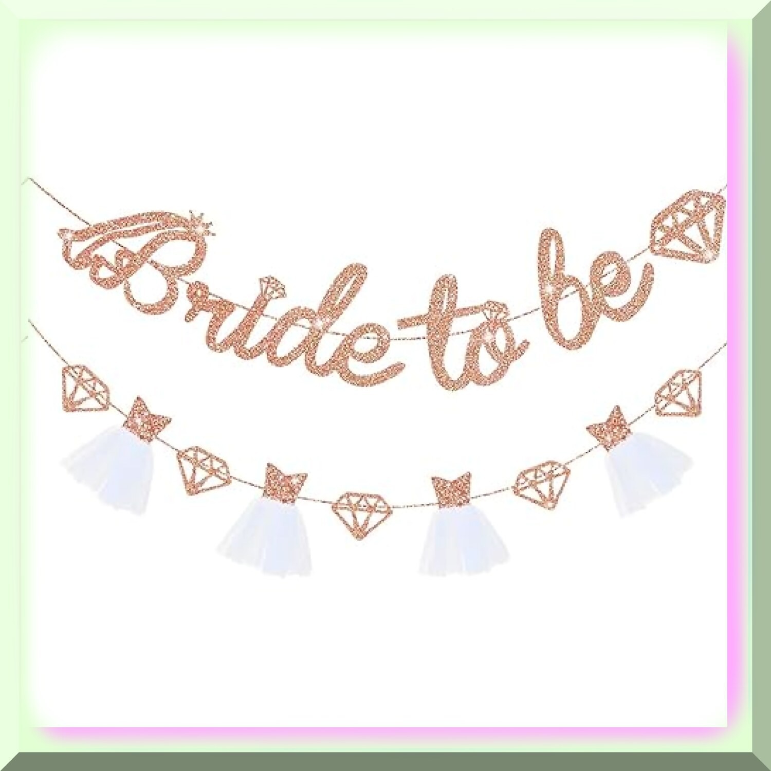Bride-to-Be Celebration Kit with 3D Dress Garland