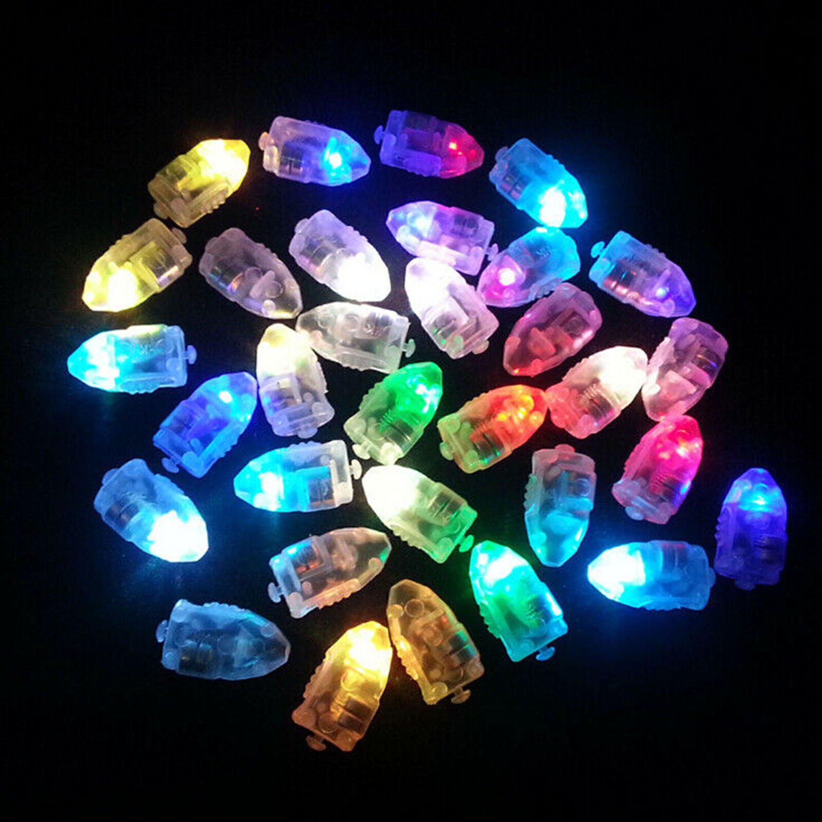 50pcs LED Balloons Light Up Lamp Balloons Christmas Wedding Birthday Party Decor