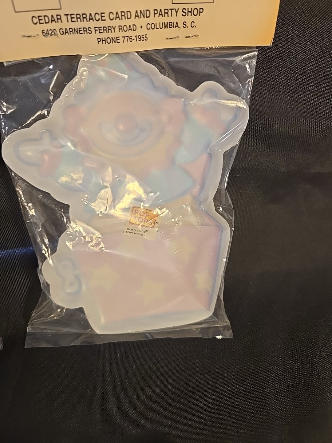 Vtg. Jack-in-the-Box/ Bear / BONUS Pop Top Bakery Crafts Cake Decorations (5)
