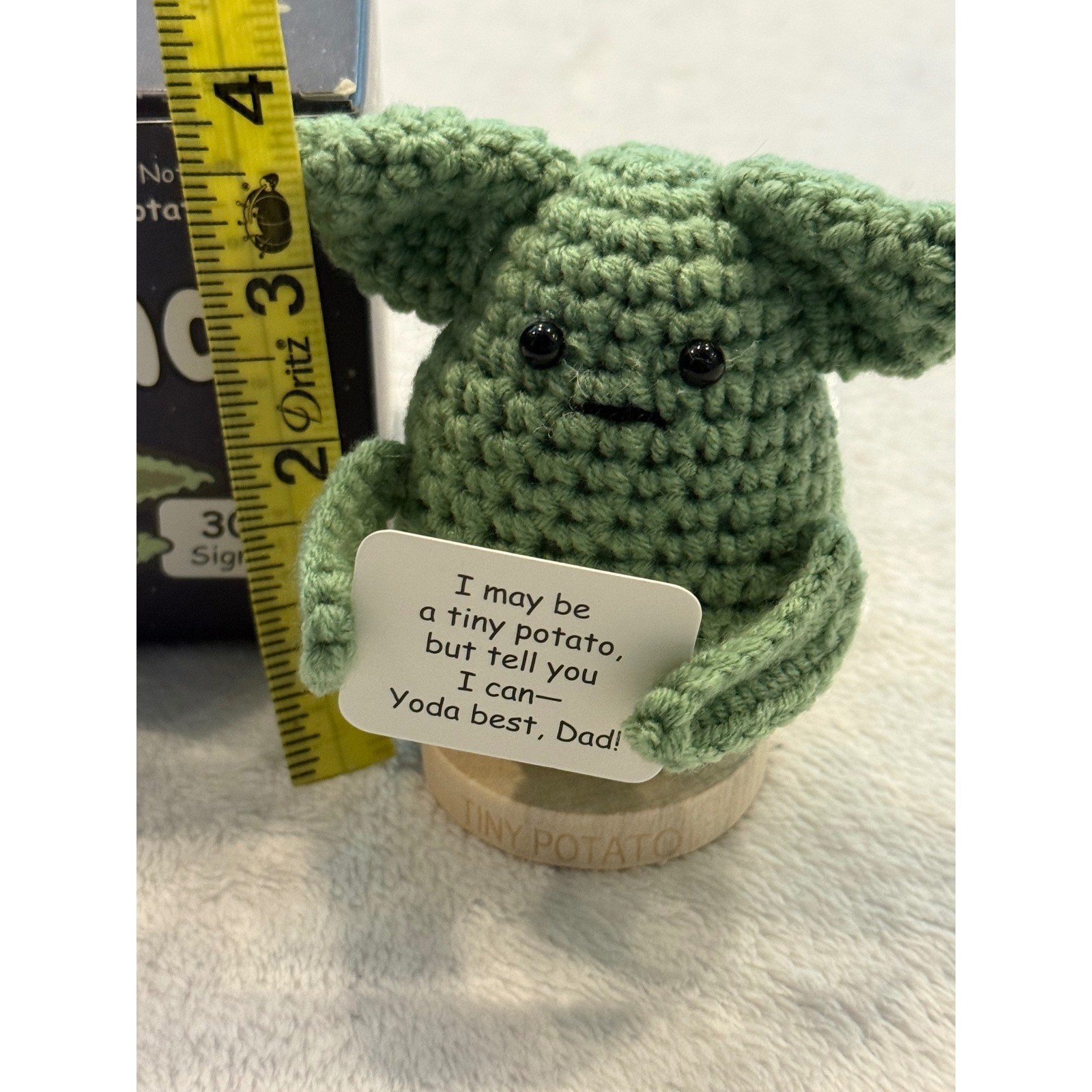 Yoda Best Dad- gift from son or daughter 30 cards included