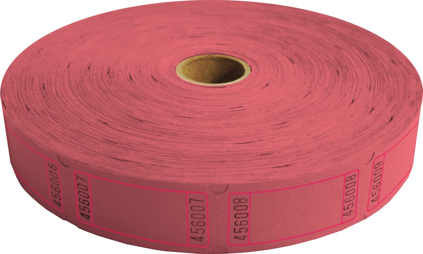 Blank Roll Tickets Assorted Colors Raffle Carnival Fundraiser 2000ct 8 PACK Box