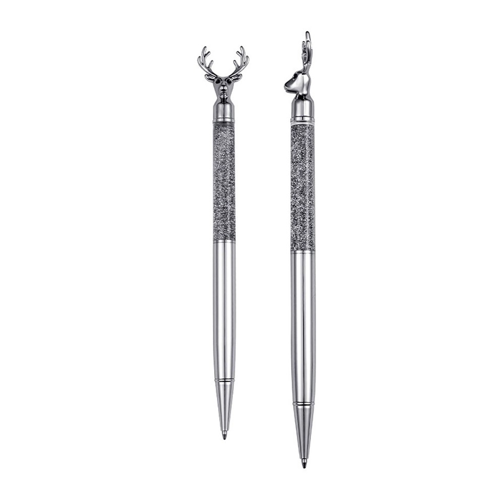Silver Novelty Boxed Pen – Christmas Gift for Him/Her, Kids & Family