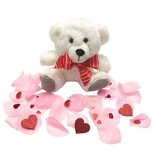 Valentines Day Romantic Gifts for Her | Teddy Bear Plush in a Gift Box & Deco…