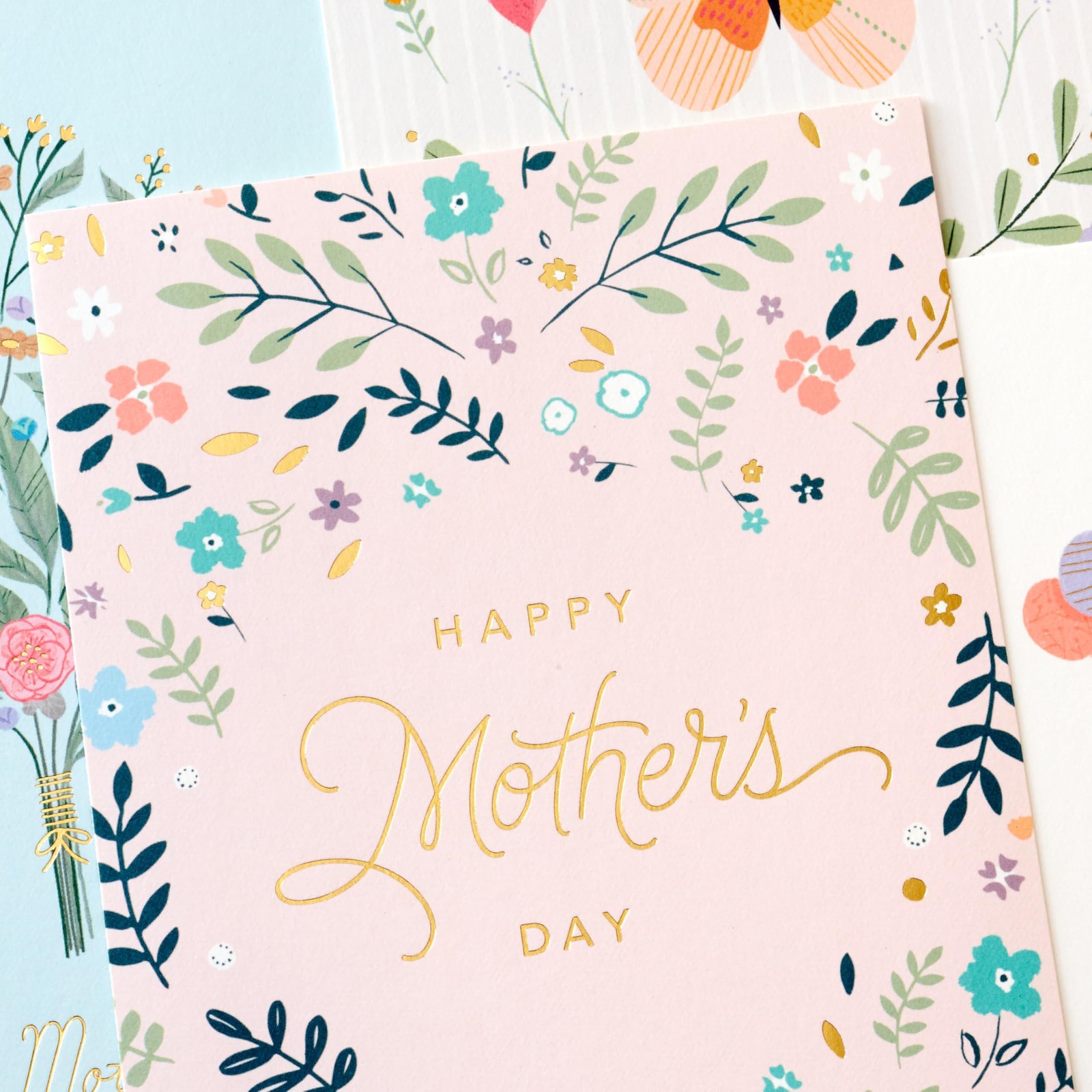 Hallmark 5 inches x 7.2 inches, Mother’s Day Delicate Floral Assortment