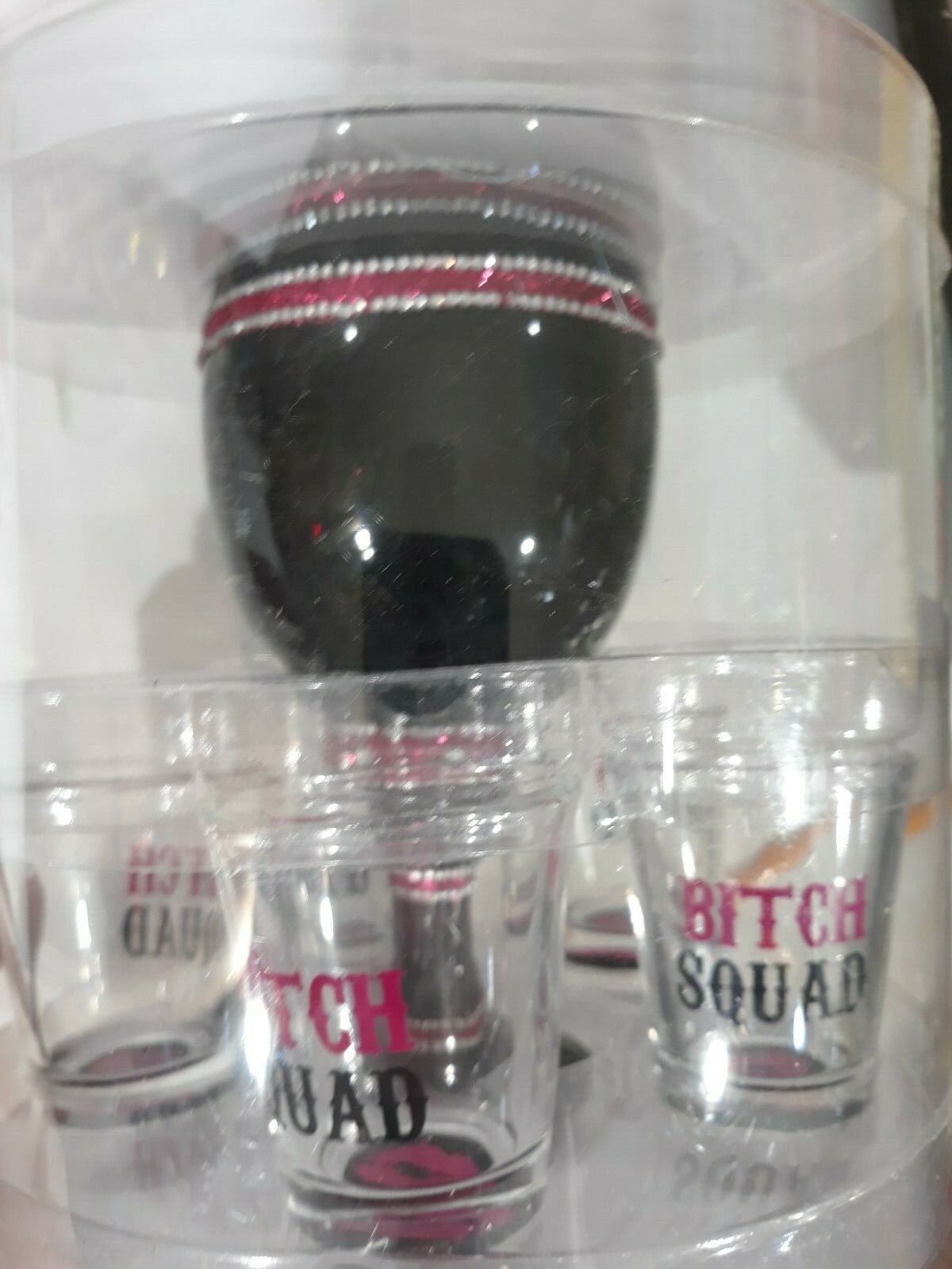 Lot Bridal Bride Bachelorette Party Pimp Cup & Shot Set Party Shots Tiara Masks