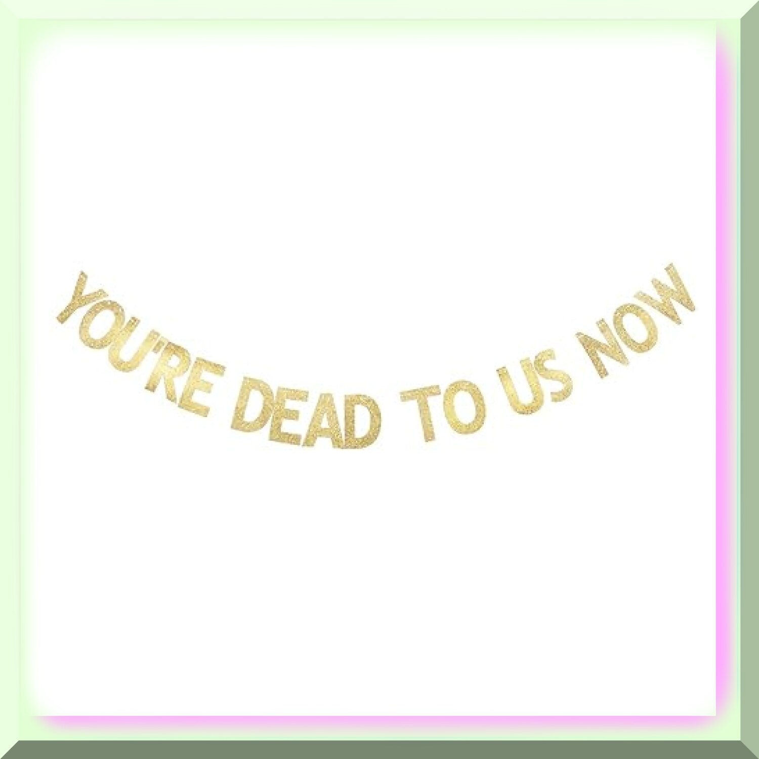 Farewell Party Decor with Glitter Photo Props and Banner