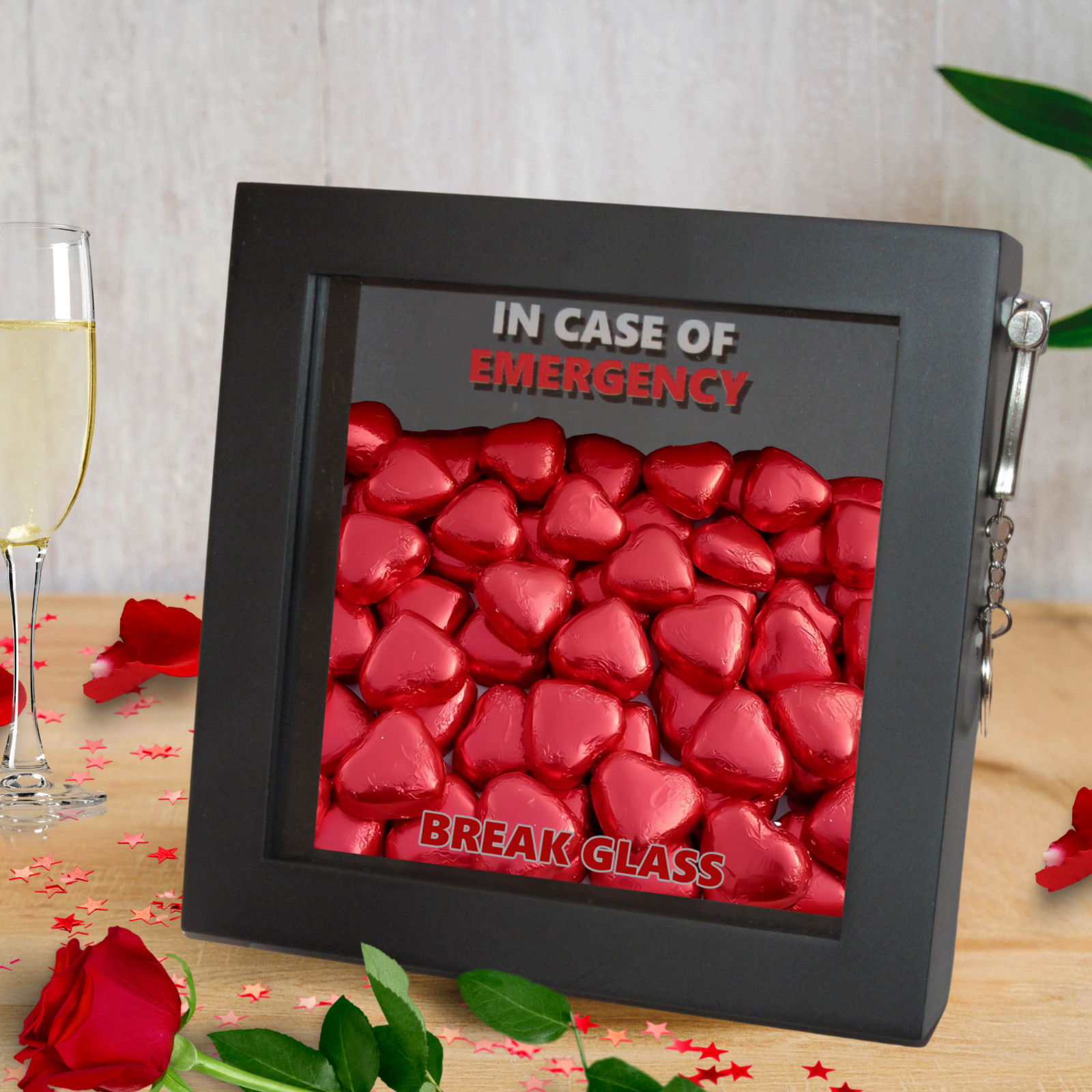 16th/18th/21st/30th/40th/50th BIRTHDAY GIFT Emergency Break Glass 3d Box Frame