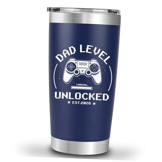 Promoted to Tumbler 20oz – New Dad Gifts for First Time Daddy, Dad 2026