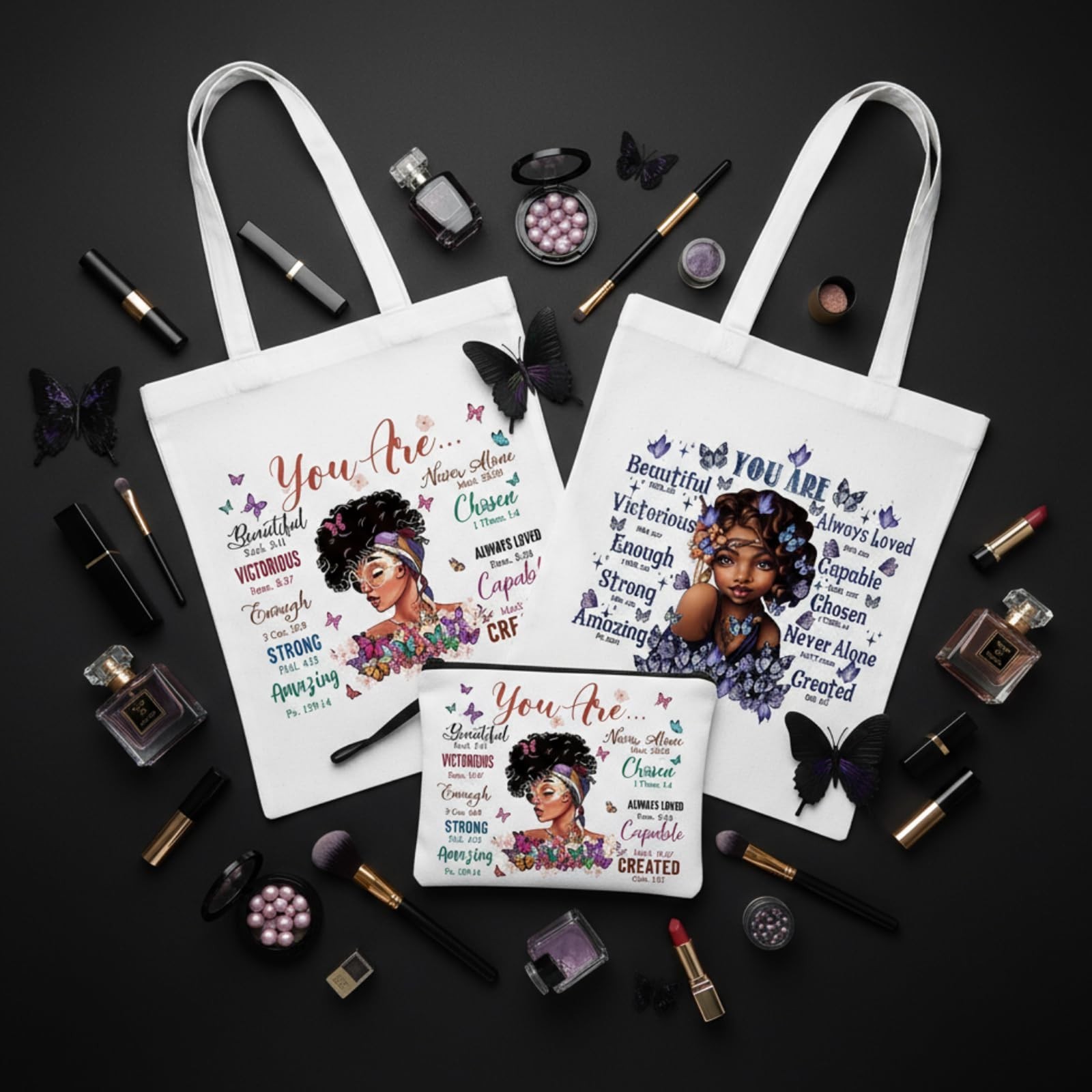 Roowest 8 Pcs Mother’s Gifts African American Gifts for Women Bulk Inspiratio…