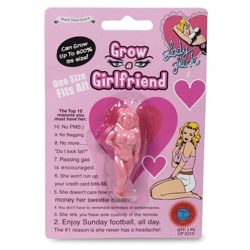 Grow A Girlfriend & Boyfriend – COMBO SET – Funny GaG Joke Novelty