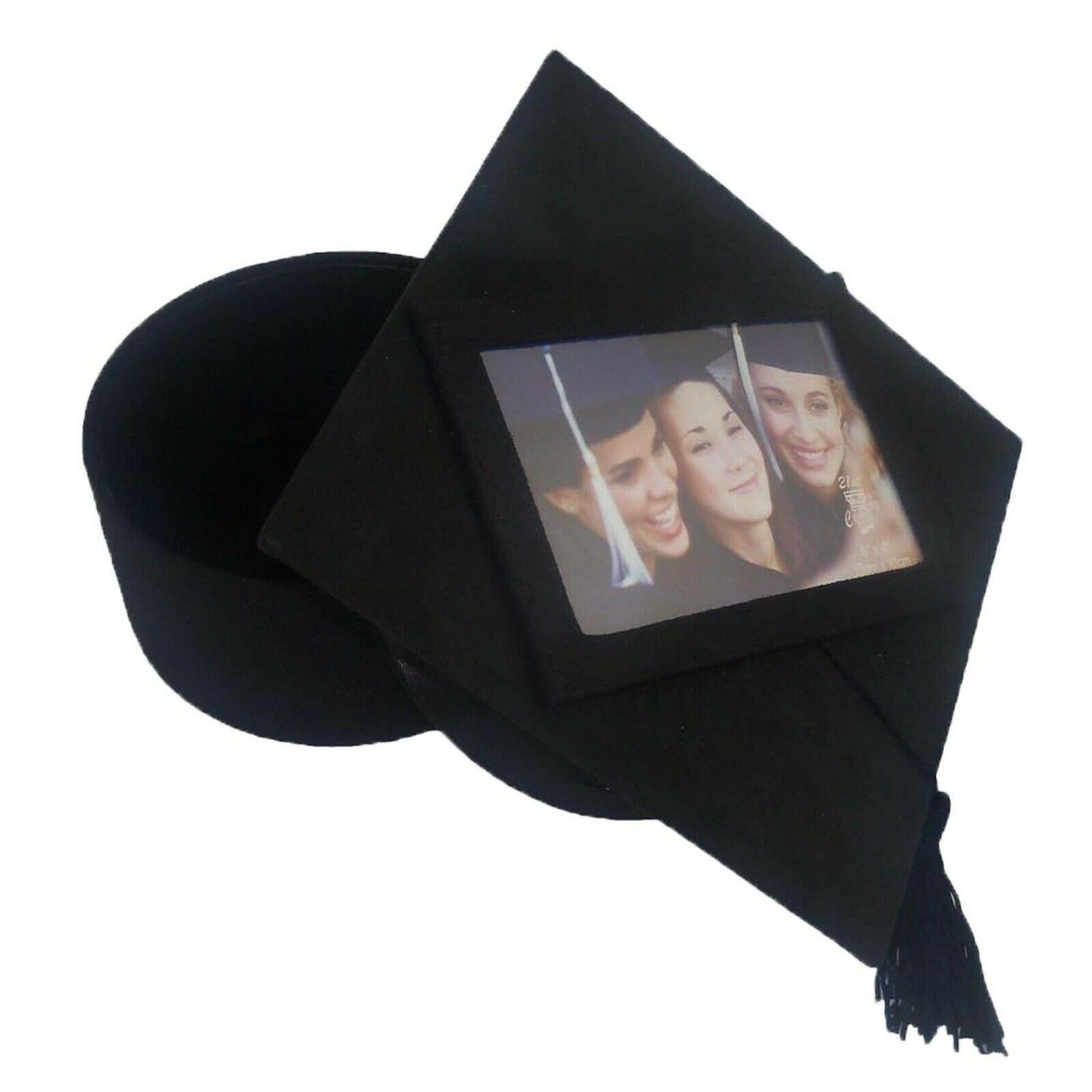 Graduation Memory Box with Photo Frame Mortar Board Hat Design