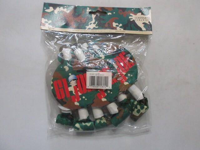 1998 Hasbro G.I.Joe party supplies Blowouts