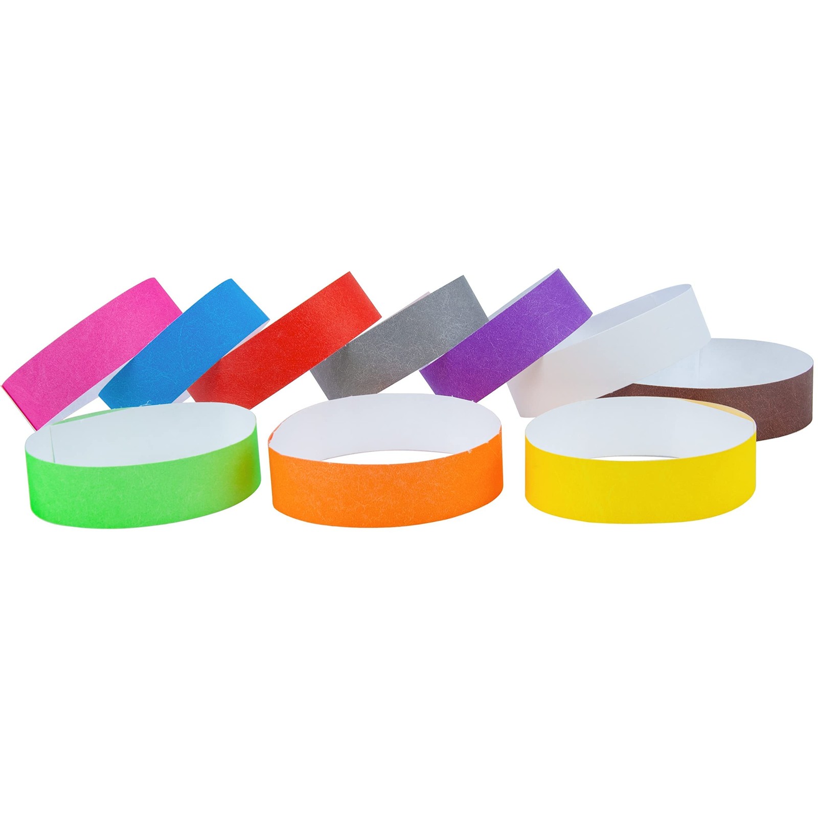 DGBDPACK 100 Pcs 0.75*10 inches, Neon and Standard Colors Assortment